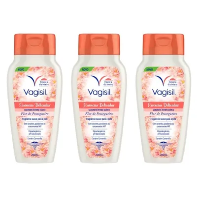 kit Sabonete Intimo Vagisil Flor de Pessegueiro 2Unidades